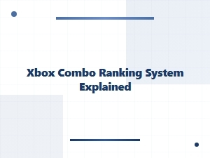 Xbox Combo Ranking System Explained